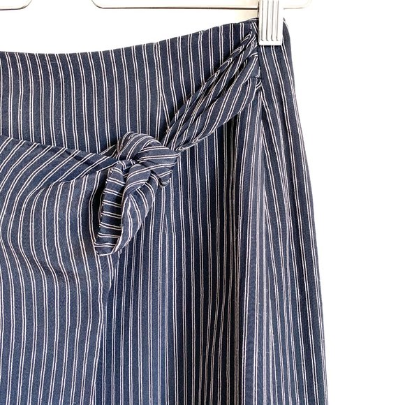 MEXX | Vintage Black with White Strip Wrap Skirt - Picture 3 of 11